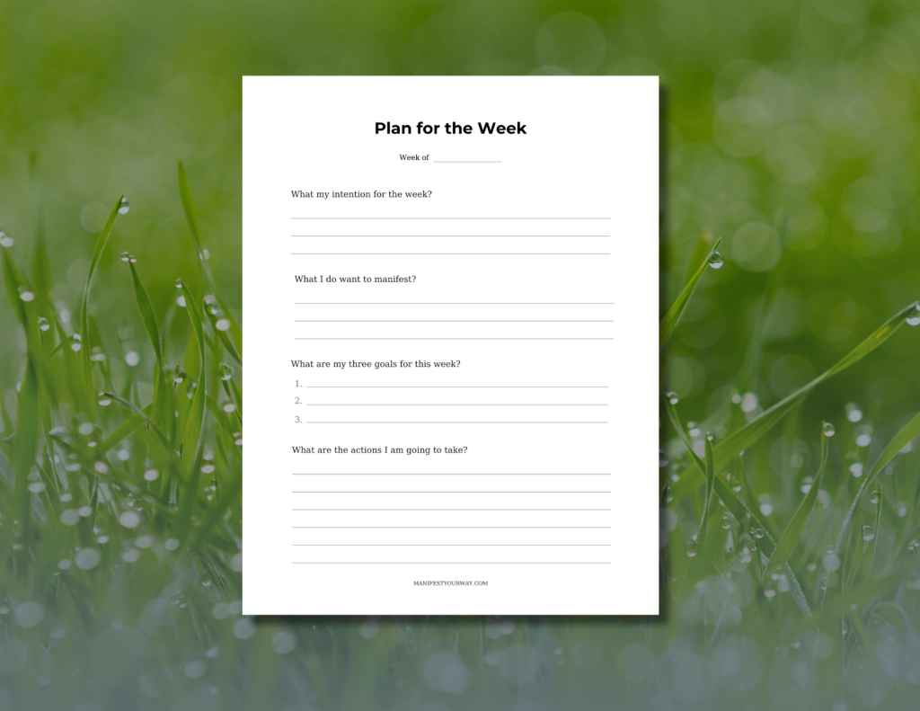 Stay focused and organized with this Weekly Planning worksheet. This printable PDF helps you set priorities, outline key tasks, and plan your week with clarity and intention.
