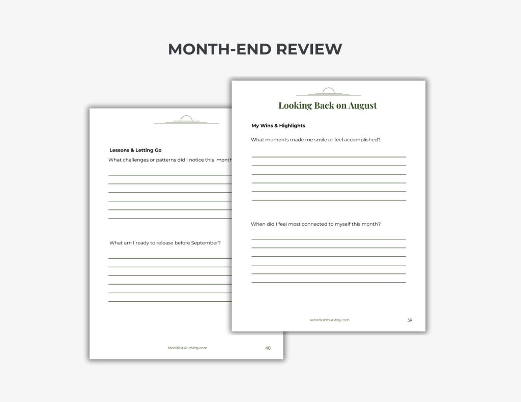 Ground yourself and shine with the August Printable Journal. Features 31 daily affirmations, gratitude prompts, and reflection pages in US Letter and A4 PDF format.