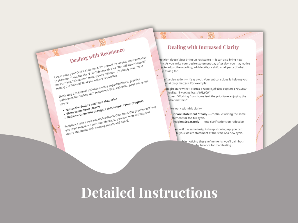 Supercharged 369 Manifestation Journal – Guided Six-Week Practice