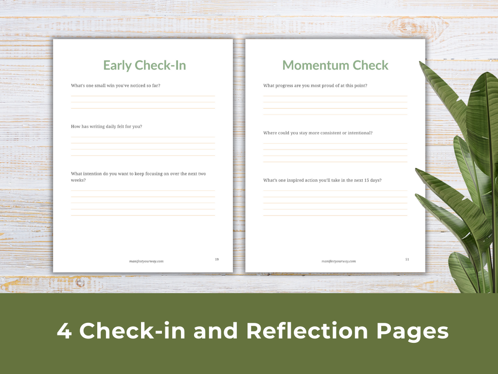 60-Day Manifestation Journal β Daily Quotes, Affirmations & Prompts
